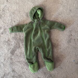 REI fleece bunting outfit size 6months